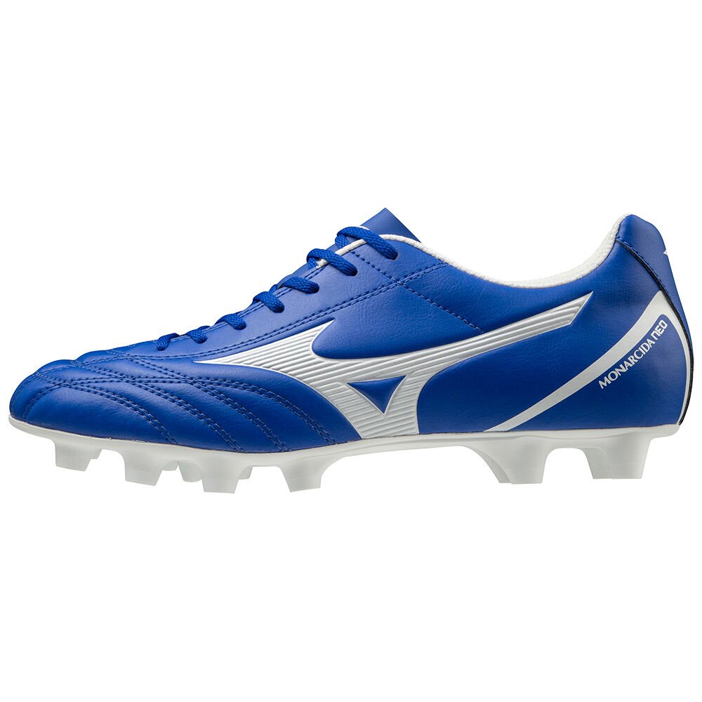 Scarpe Calcio Mizuno Monarcida Neo Select Donna - Blu/Bianche - 18624-BCNV